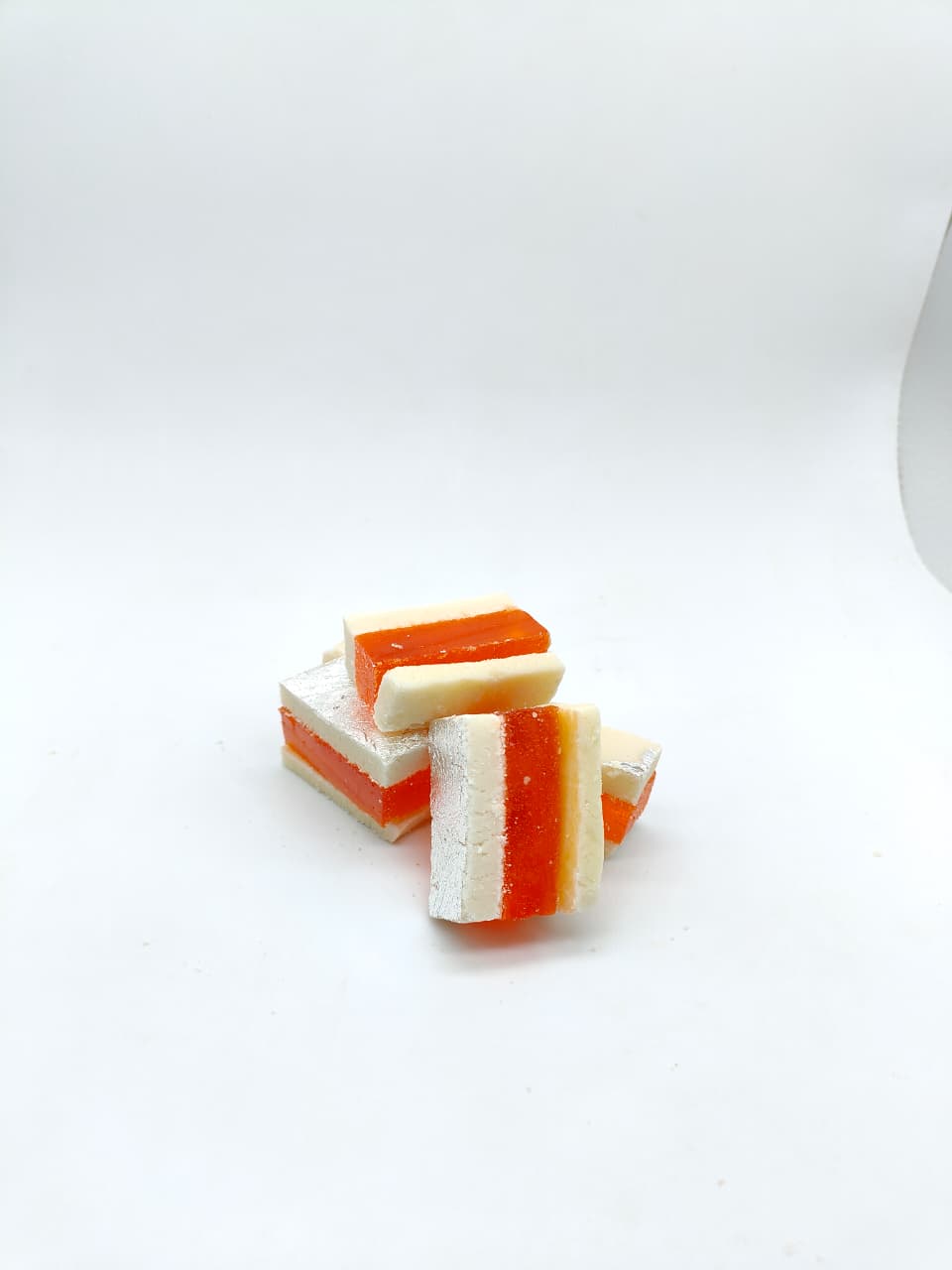 Orange Jelly Barfi